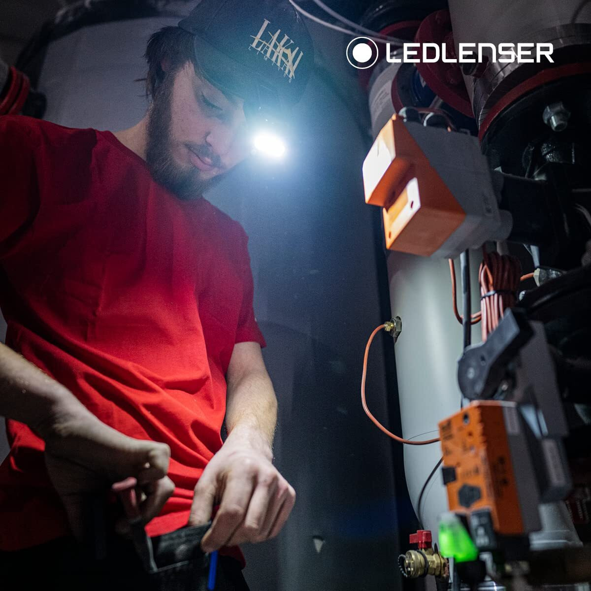 Ledlenser W1R Work Rechargeable Ultra-Compact Powerful Versatile Work Clip-Light