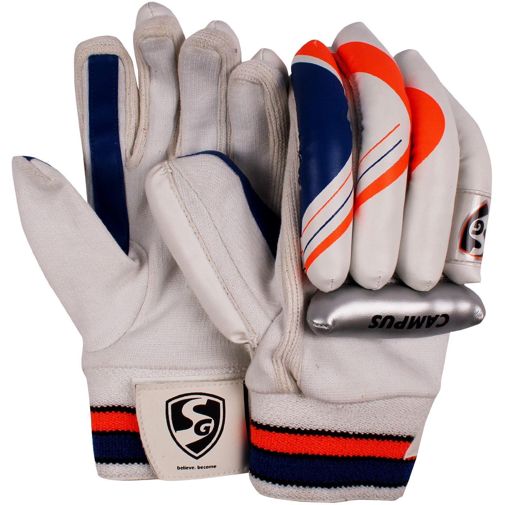 SG Campus LH Batting Gloves, Adult