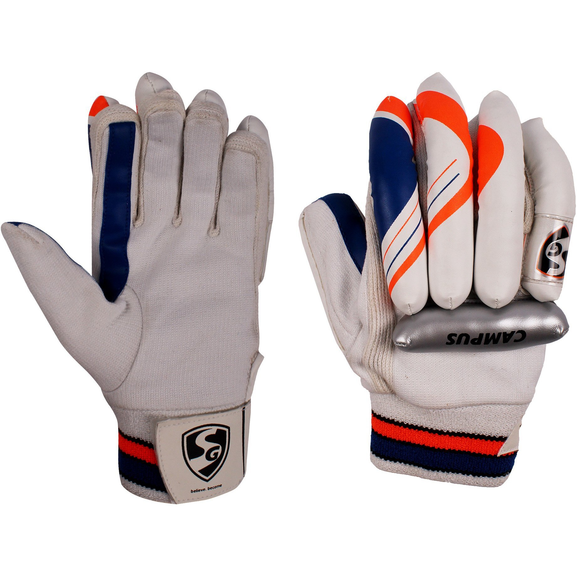 SG Campus LH Batting Gloves, Adult