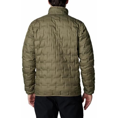 Columbia Mens Delta Ridge II Down Jacket, Stone Green, L