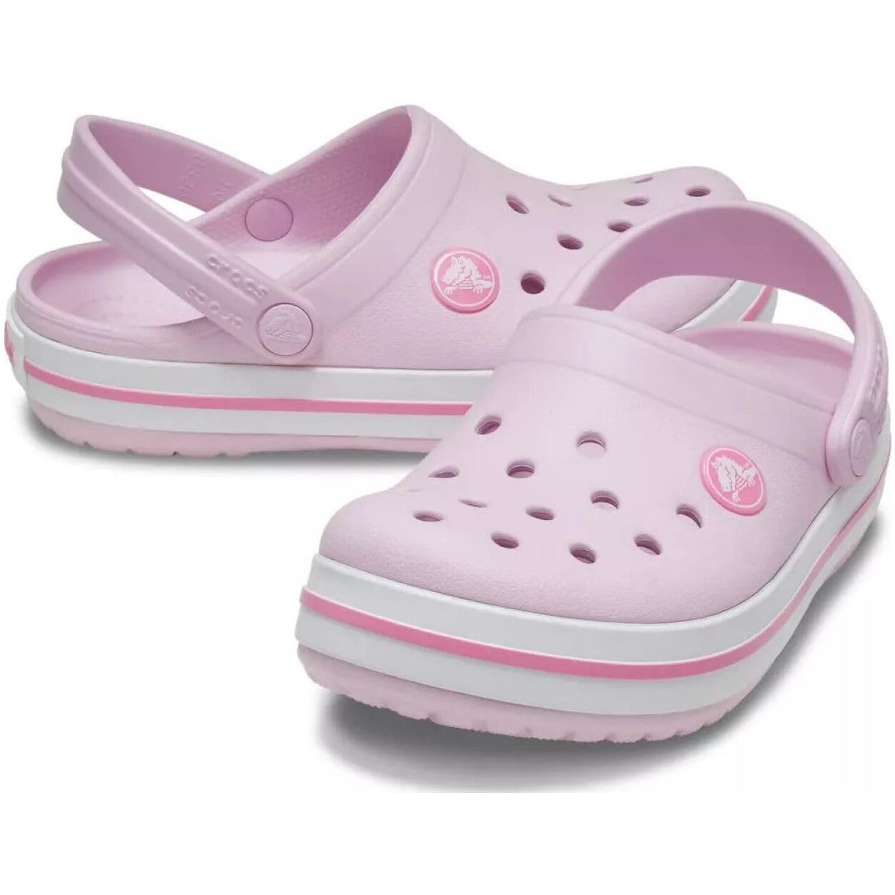Crocs Unisex Kids Crocband Clog Ballerina Pink C9