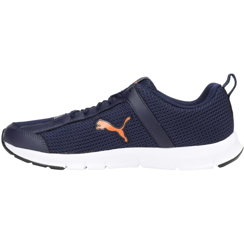 Puma mens Rapid Runner Peacoat-High Rise-Jaffa Orange Running Shoe - 10 UK (37115904)