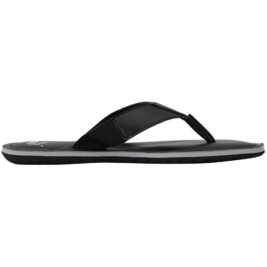 Puma Men's Capster V3 IDP Black-Silver-Harbor Mist Slipper-8 Kids UK (38794601)