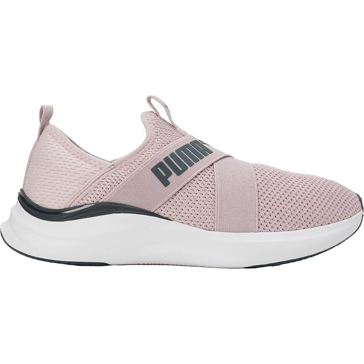 Puma Womens Softride Harmony Slip WNS Mauve Mist-Gray Skies-White Running Shoe - 6 UK (37960605)