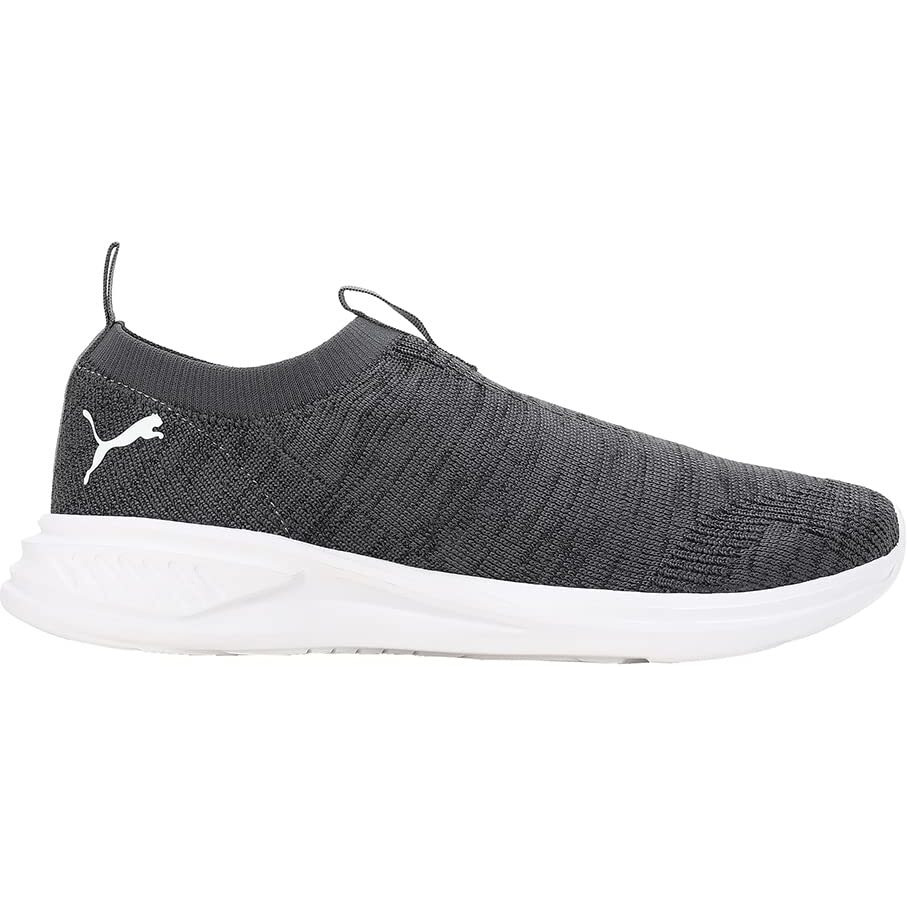 Puma Mens Scorch Mark Slip On Black-White-Cool Dark Gray Running Shoe - 10UK (37998701)