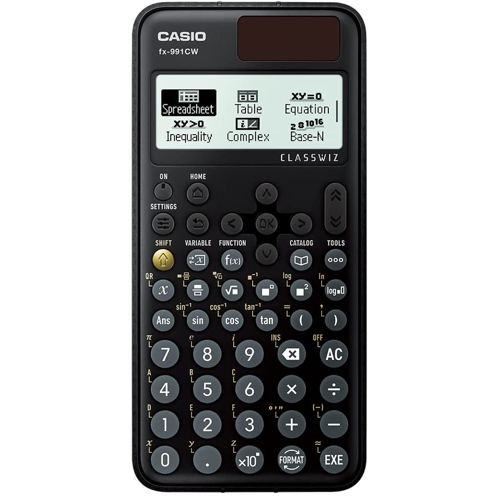 Casio FX-991CW Classwiz Non-Programmable Scientific Calculator
