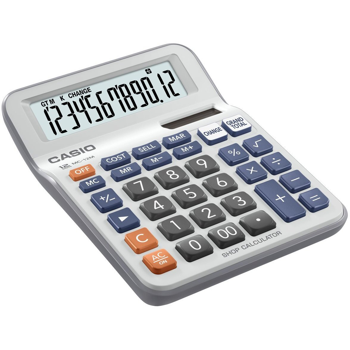 Casio MC-12M Shop Calculator
