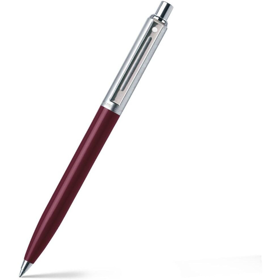 Sheaffer Ballpoint Pen 321 Sentinel Burgundy with Chrome Trim | Premium Ballpen Burgundy