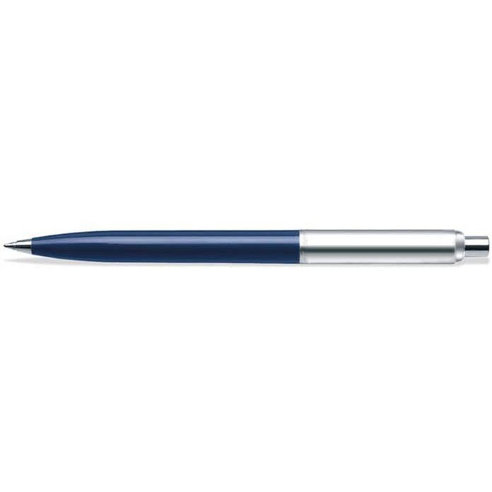 Sheaffer Ballpoint Pen 321 Sentinel Blue with Chrome Trim | Premium Ballpen Blue