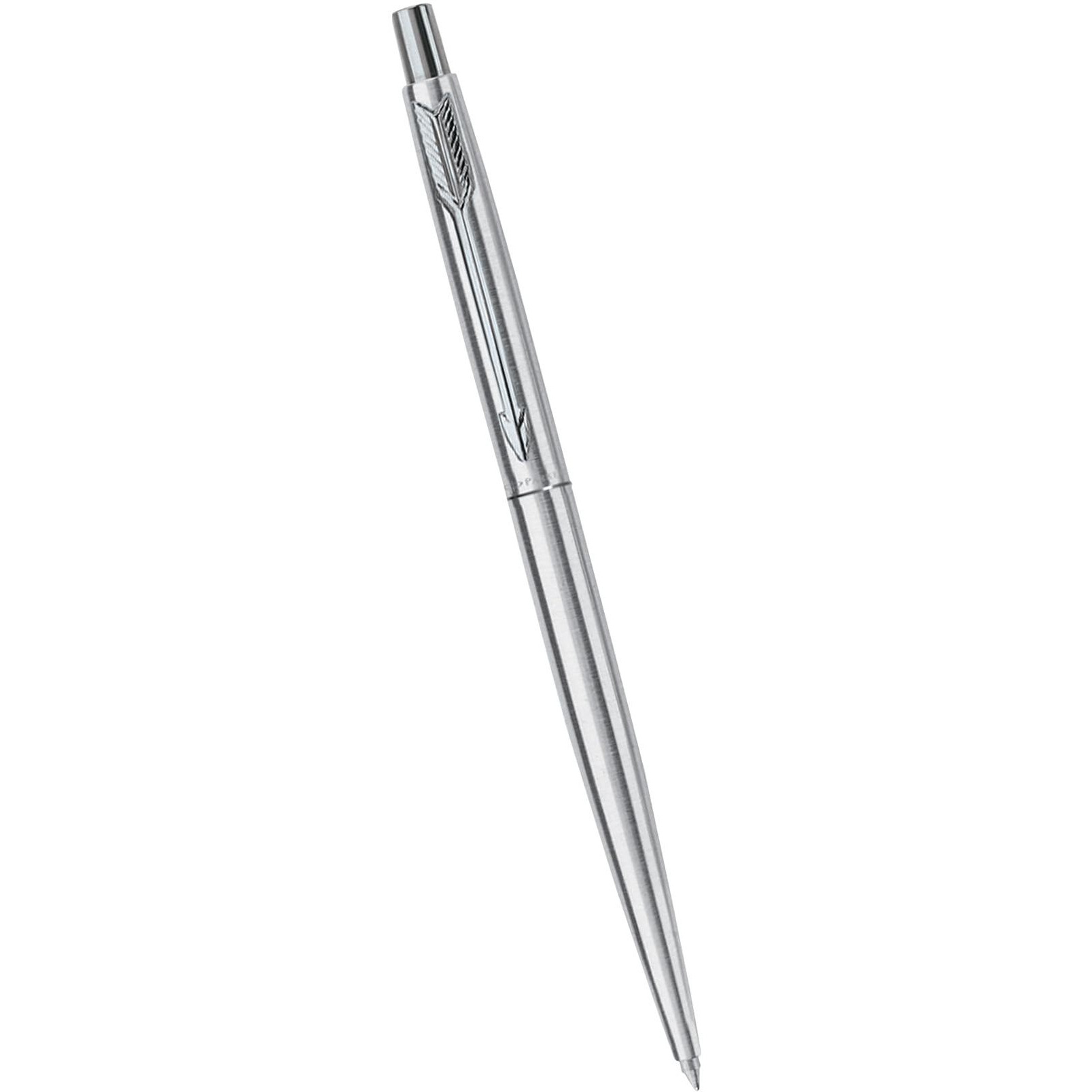 Parker Classic Stainless Steel Chrome Trim Ball Pen| Ink Color - Blue | Gift For Employees | Unique Gifts For Entrepreneurs