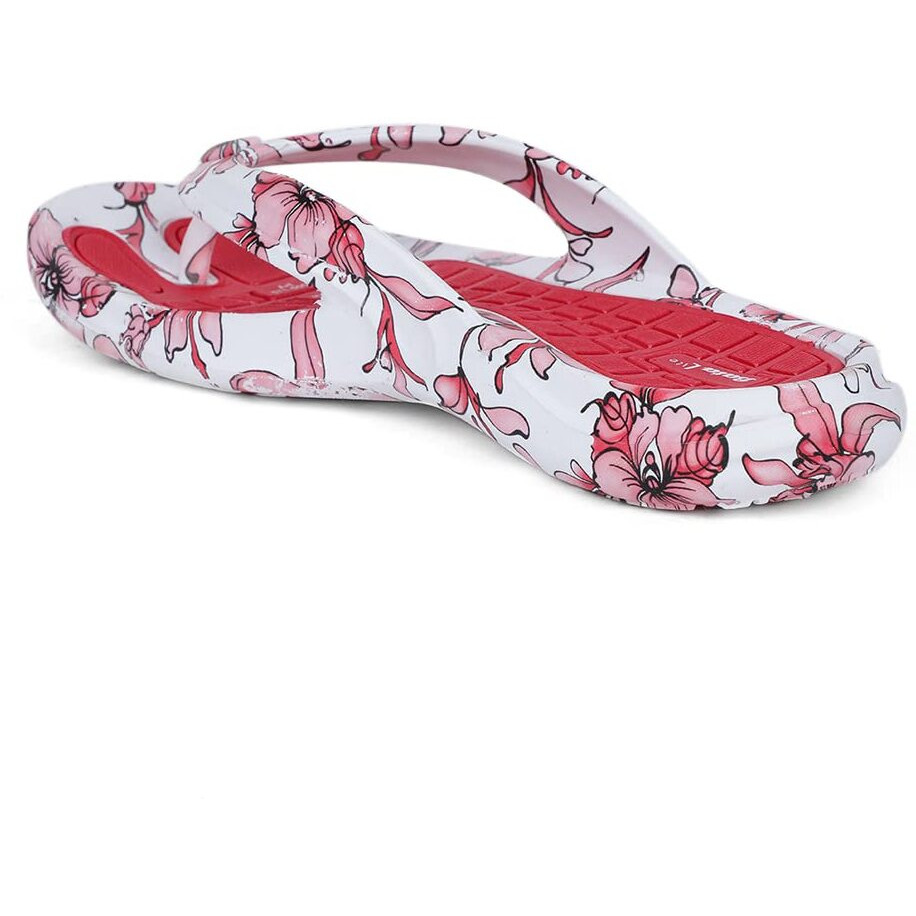 Bata Women's HAWAII Slippers (5715306_RED_6 UK)