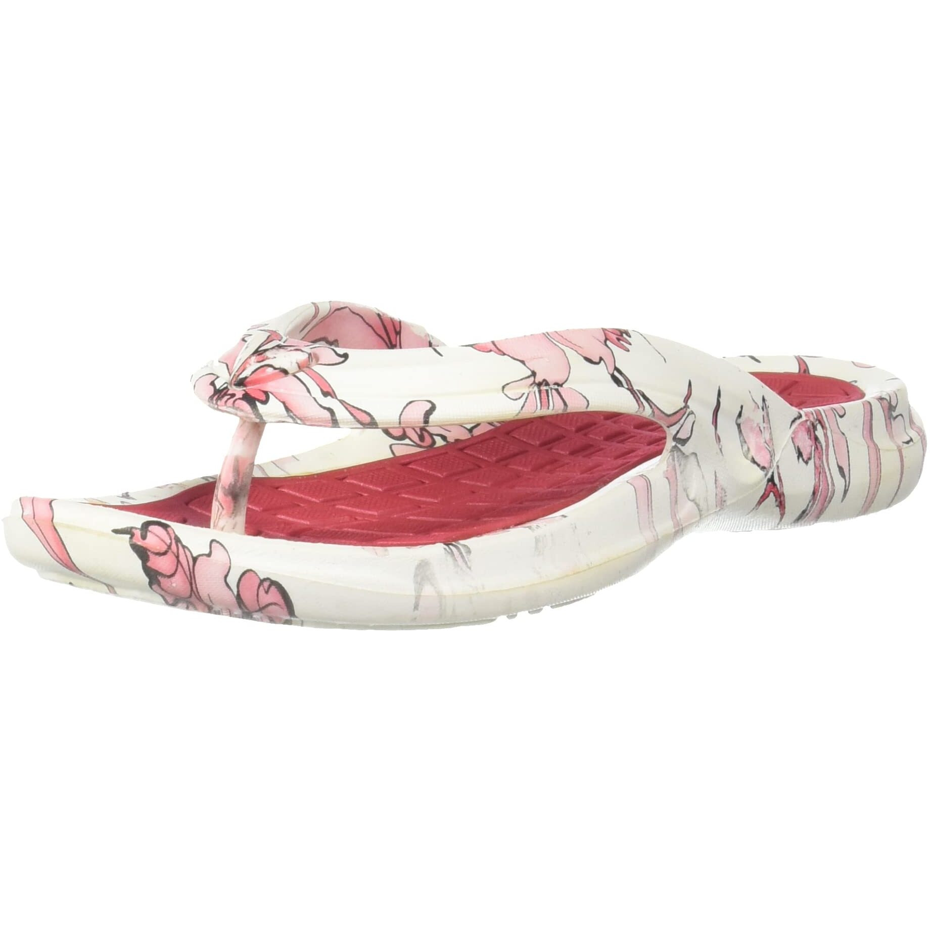 Bata Women's HAWAII Slippers (5715306_RED_8 UK)