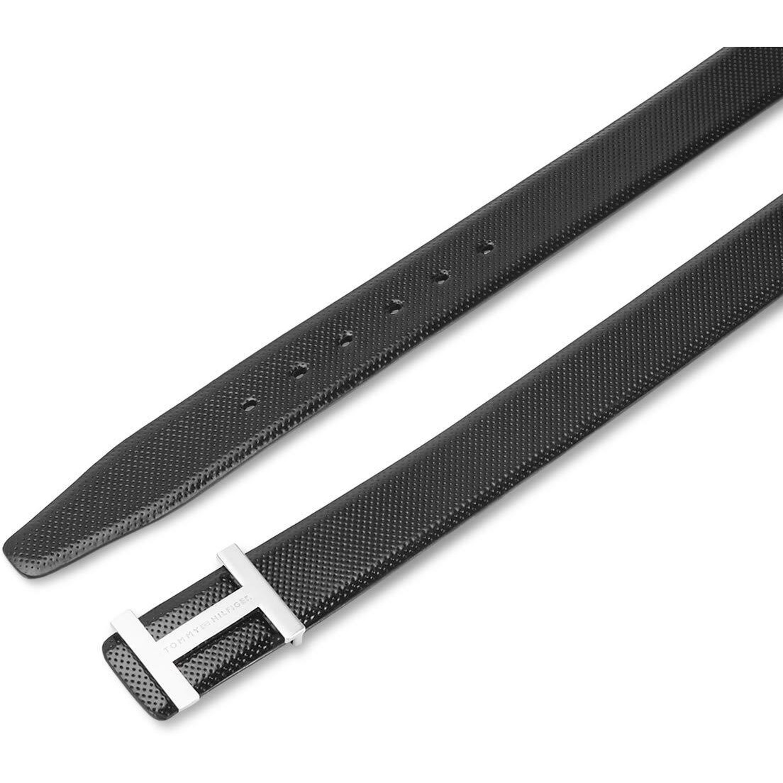 Tommy Hilfiger Enfield Leather Casual Belt For Men - M - 90Cm, Black