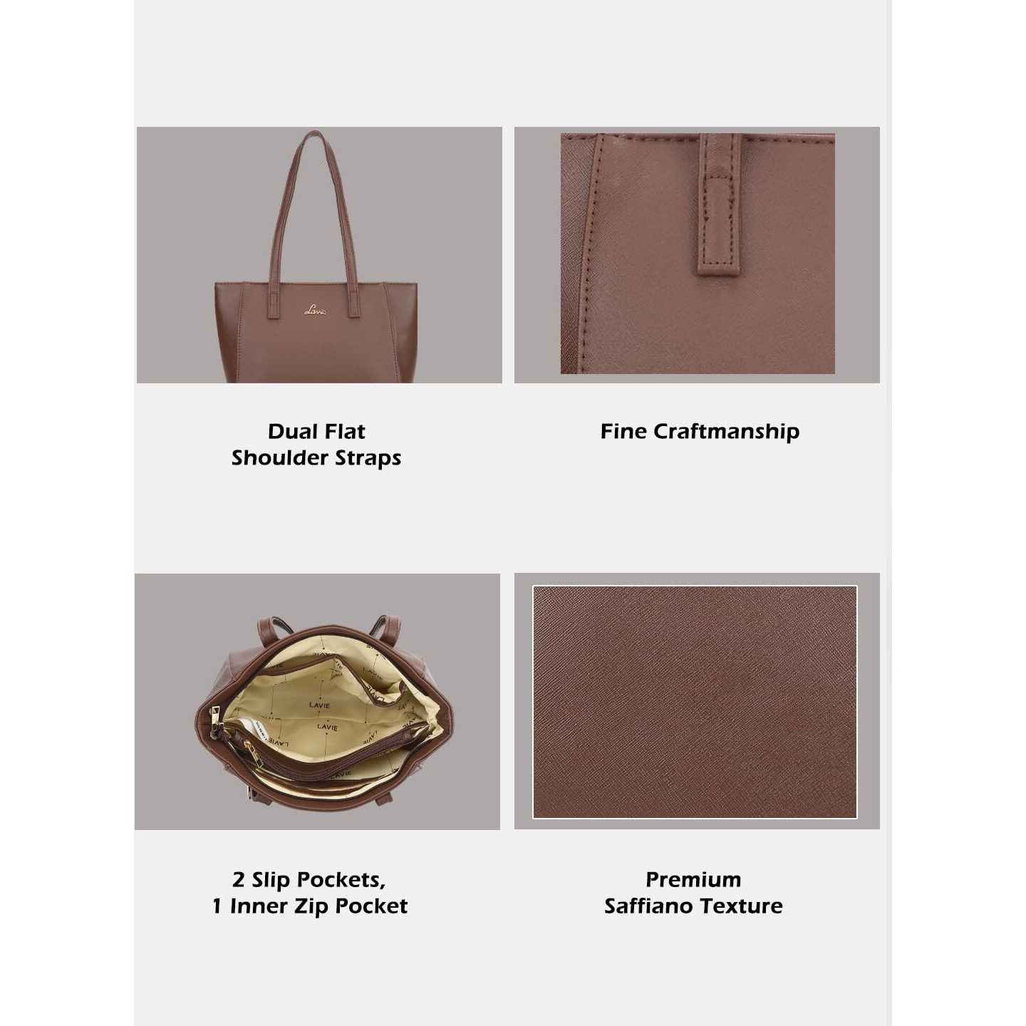 Lavie Women's Betula Medium Tote Bag | Ladies Purse Handbag