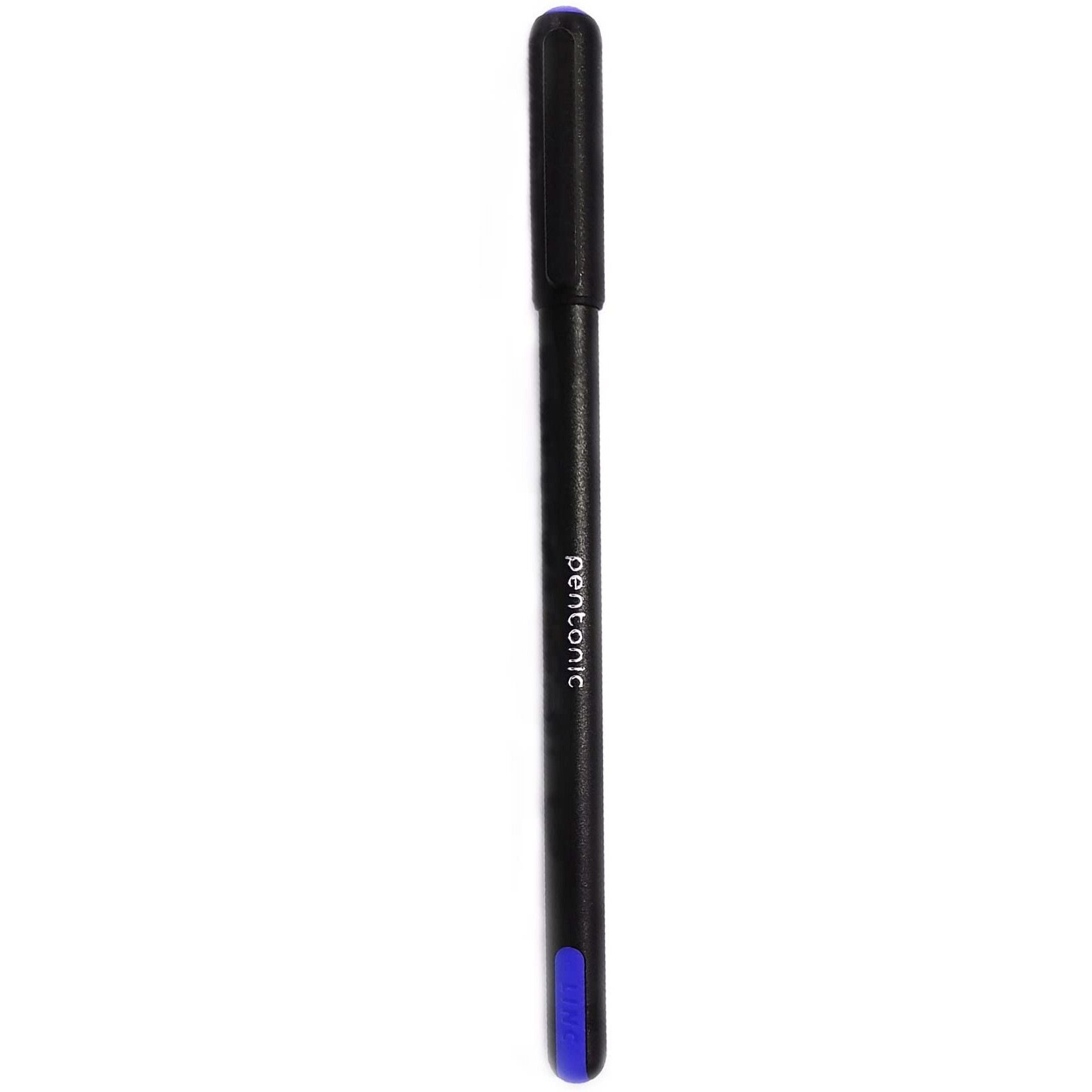 Pentonic 0.7 mm Ball Pen Blister Pack | Black Body | Blue Ink | Set of 10 Pens