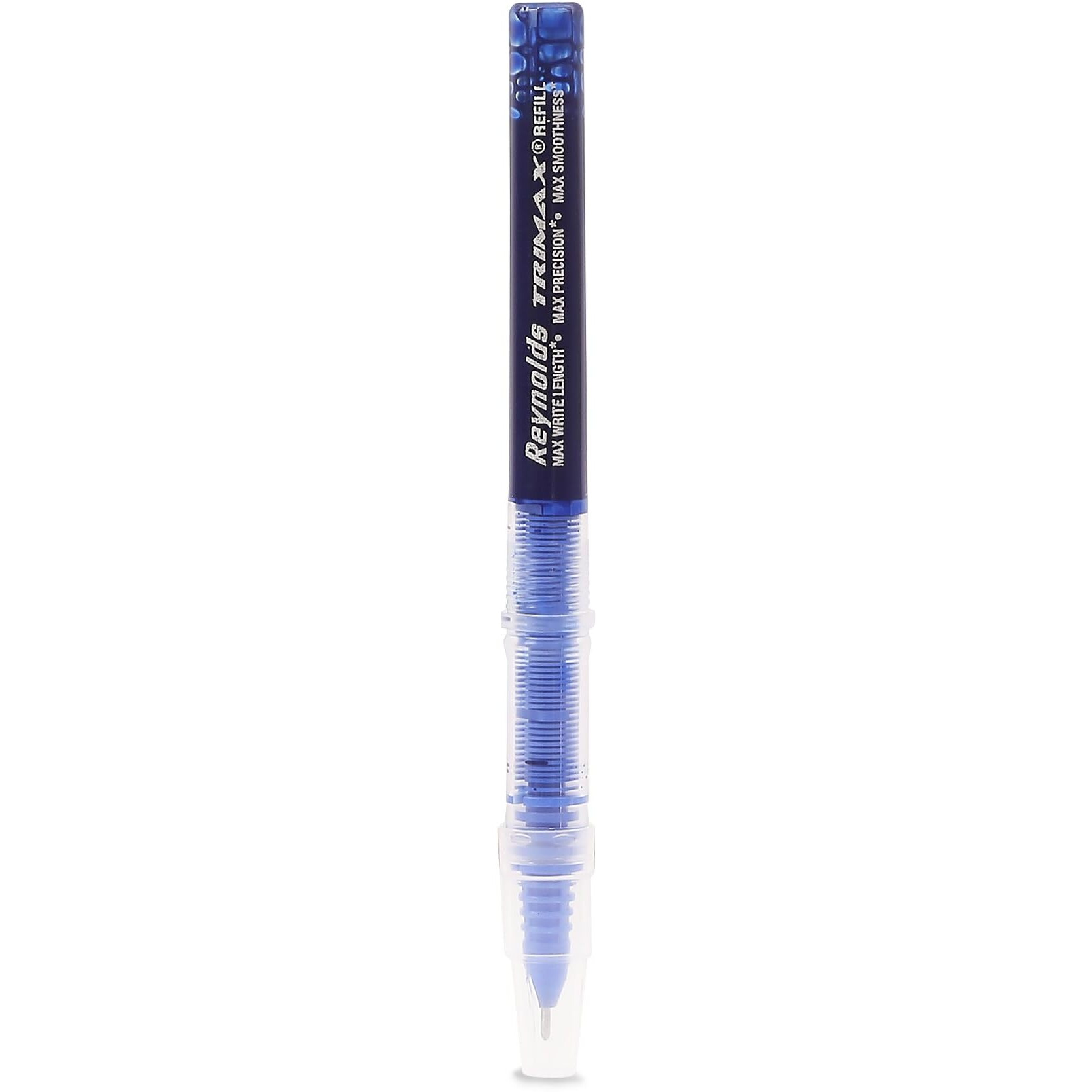 Reynolds TRIMAX ROLLERBALL Pen Refills SET - 4 REFILLS SET|ROLLER BALL PENS FOR WRITING | PEN FOR STUDENTS & OFFICE STATIONERY | 0.5 mm TIP SIZE