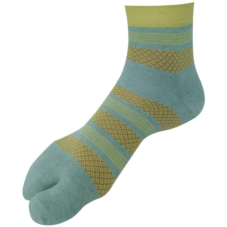 Allen Solly Women's Cotton Quarter Length Thumb Socks (Pack of 3) Pista Melange, Light Brown Melange, Light grey Melange