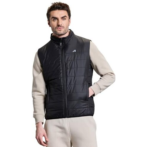 Boldfit Men's Polyester Standard Length Jacket (BFTBM4006S_Black_M)