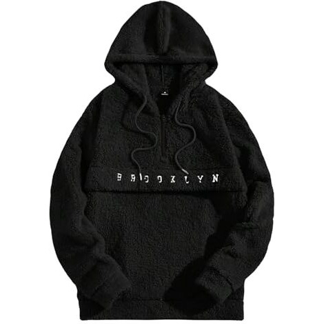 Lymio Hoodies || Sweatshirt for Unisex || Unisex Hoodie (H-36-38) (XL, Black)