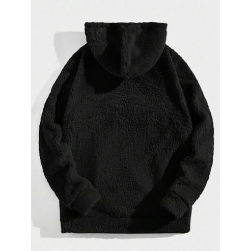 Lymio Hoodies || Sweatshirt for Unisex || Unisex Hoodie (H-36-38) (XL, Black)
