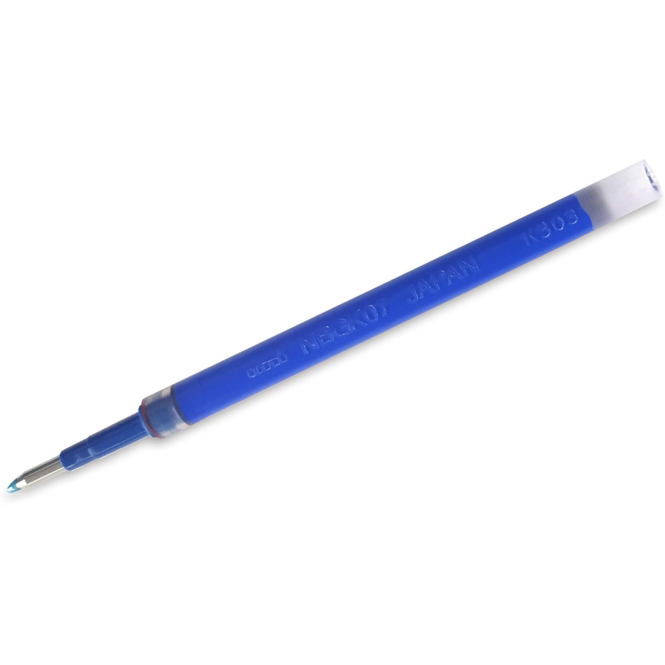 uni-Ball NBGK-07 0.7mm Gel Pen Refill | Usable for Click Gel | Blue Ink, Pack of 12