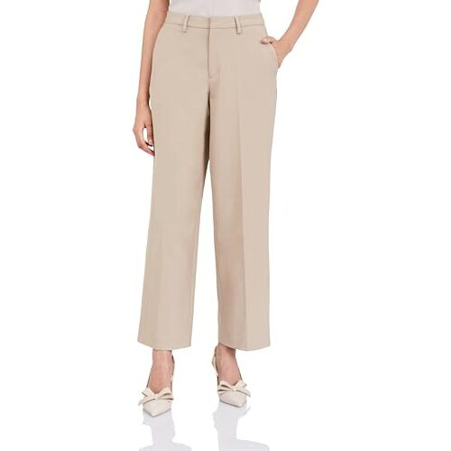 Symbol Premium Women's Relaxed Business Casual Pants (SBP-SS24-WTR-710_Beige_30)