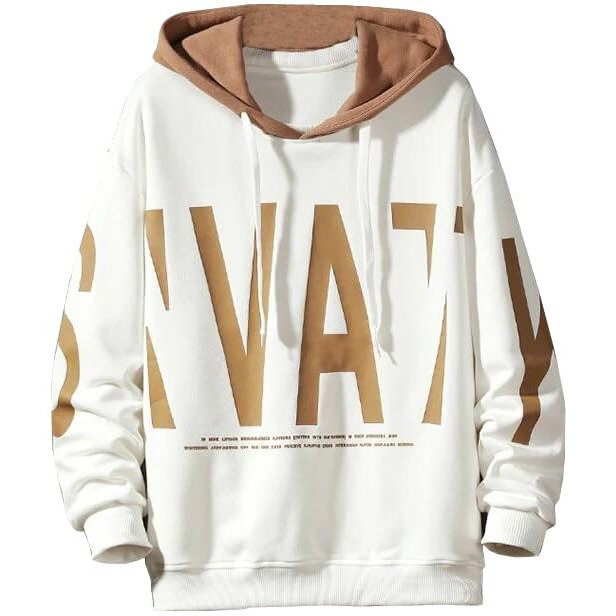 TAGAS Men's Fleece Round Neck Regular Fit Sweatshirt (MH-8011-BROWN-M_Brown_Medium)