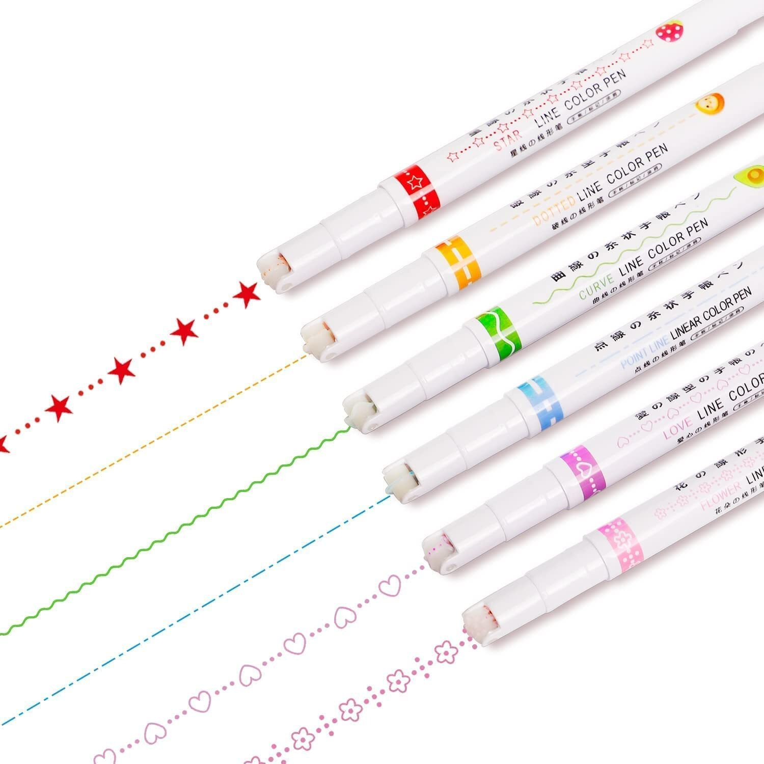 Shuttle Art Dual Tips Marker Pen, Chisel and Fine Tips, Flexible Tip and Soft Touch, Water Based