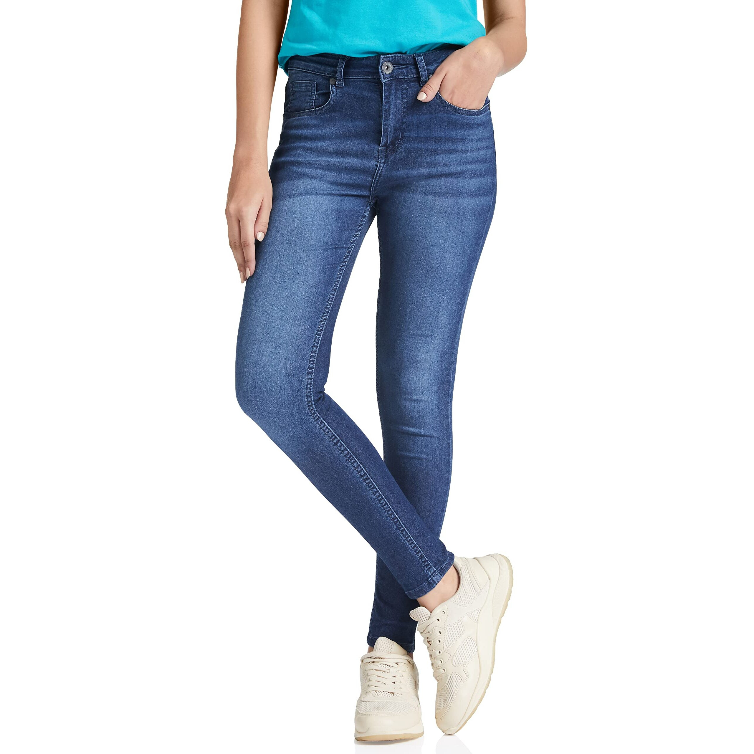 Amazon Brand - Symbol Women's Slim Jeans (SS20/SY/DNM-ART021_Dutch Blue_30)