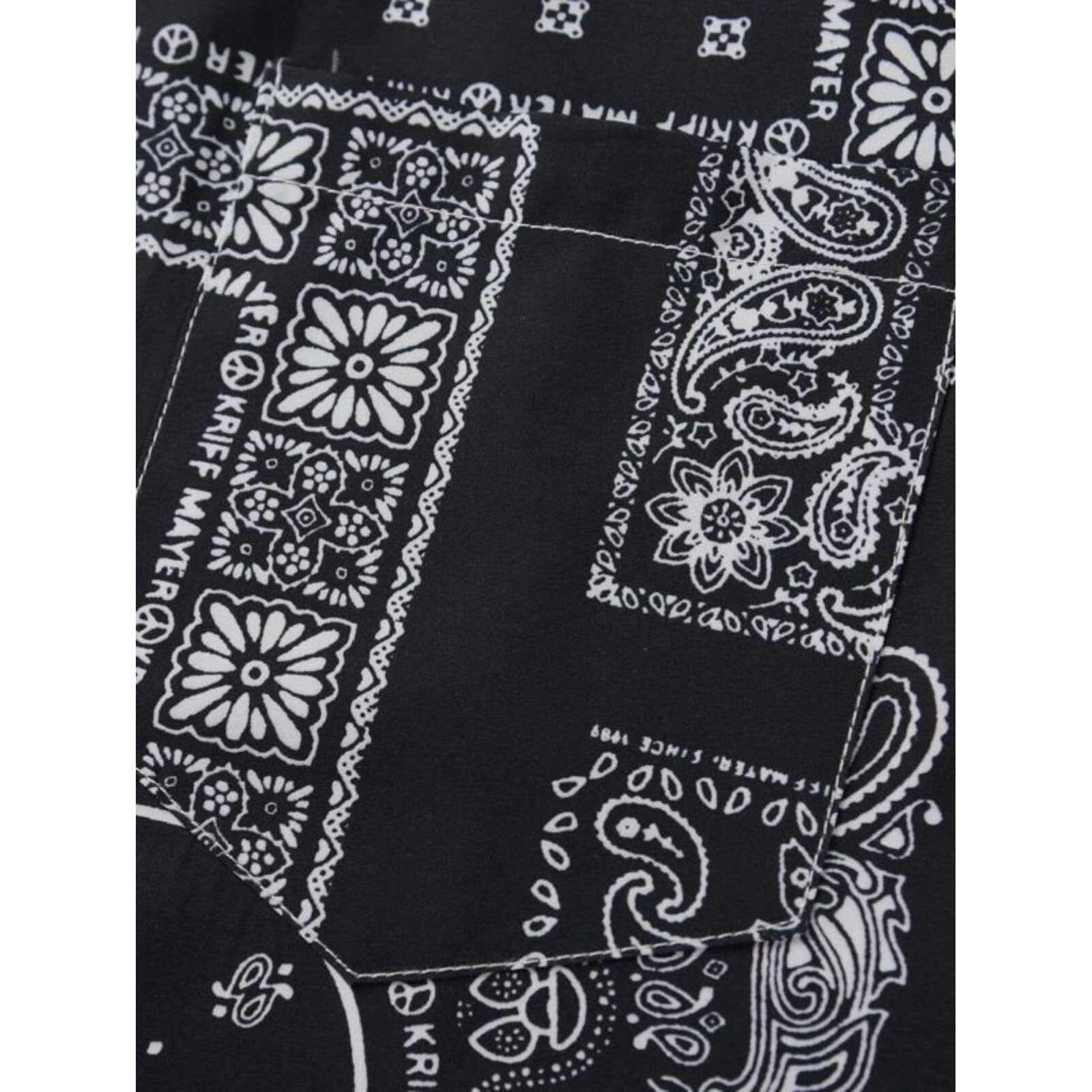Leriya Fashion Night Dress for Men || Rayon Multi Printed Night Dress for Women || Summer & Beach Wear for Men || Sleepwear Pajama Set for Men || Vacation || Travel Wear (Medium, Black)