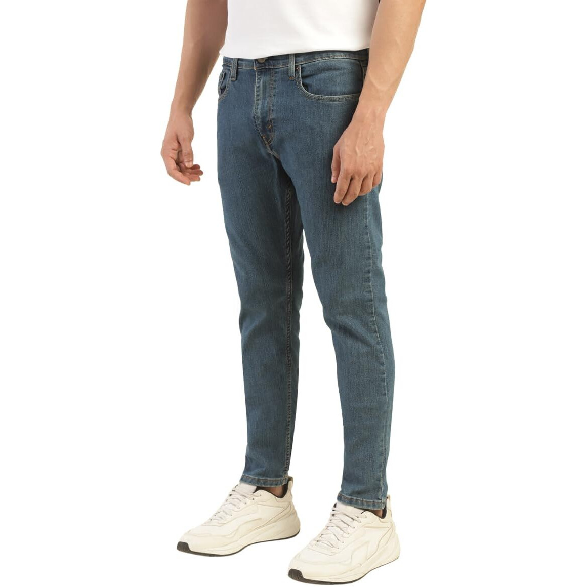 Levis Mens 512 Slim Tapered Fit Mid-Rise Jeans
