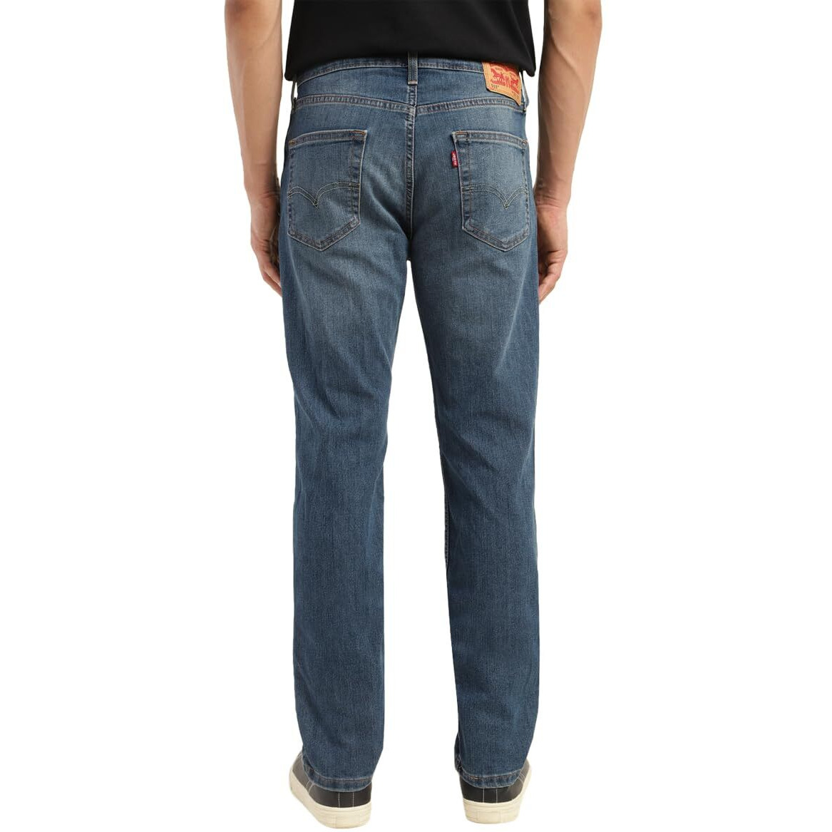 Levis Mens 511 Slim Fit Mid-Rise Jeans Classic Blue