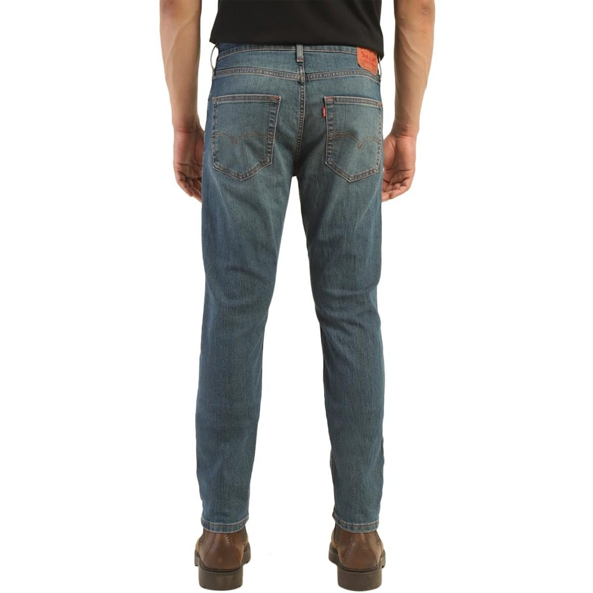 Levis Mens 512 Slim Tapered Fit Mid-Rise Jeans Blue