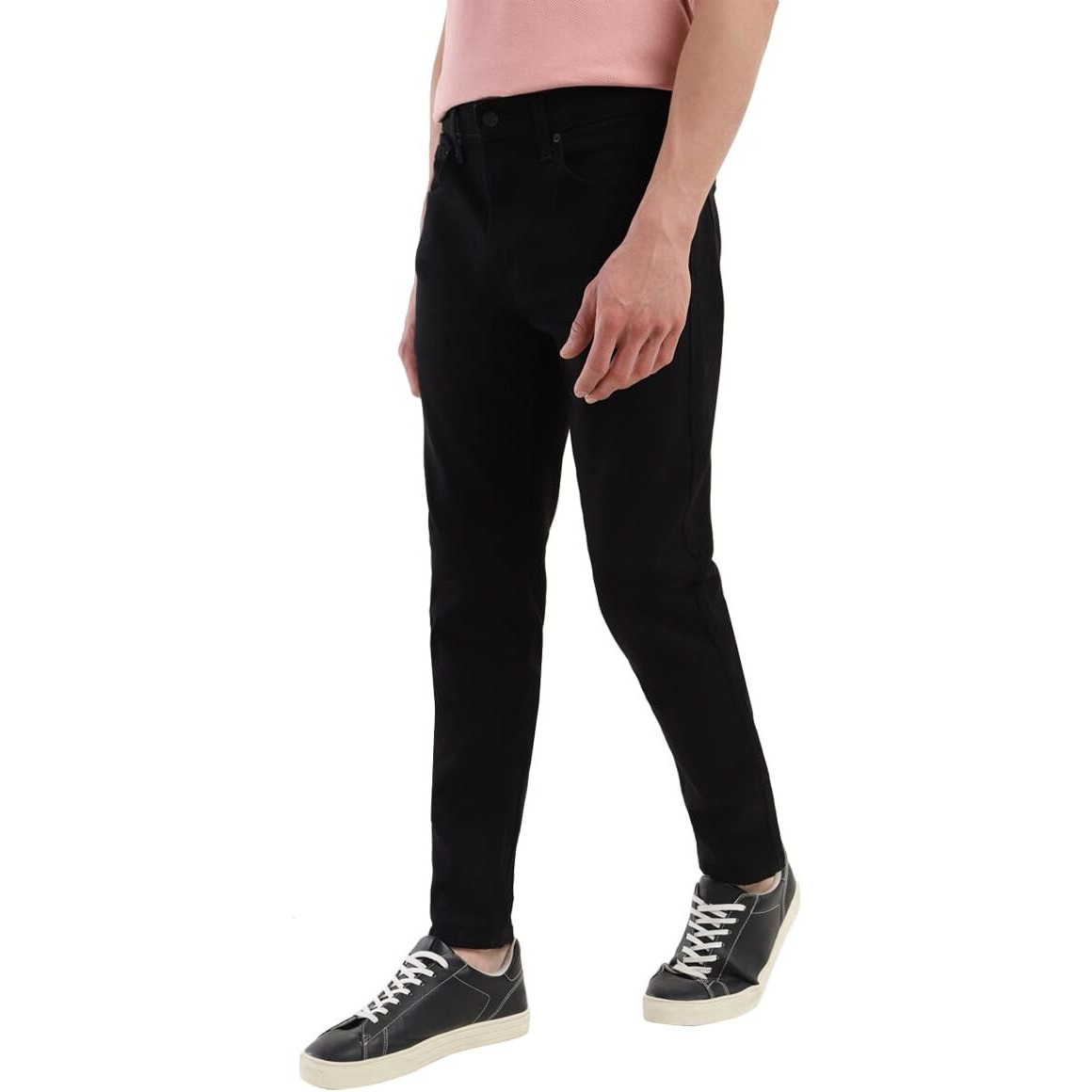 Levis Mens 512 Slim Tapered Fit Mid-Rise Jeans Black