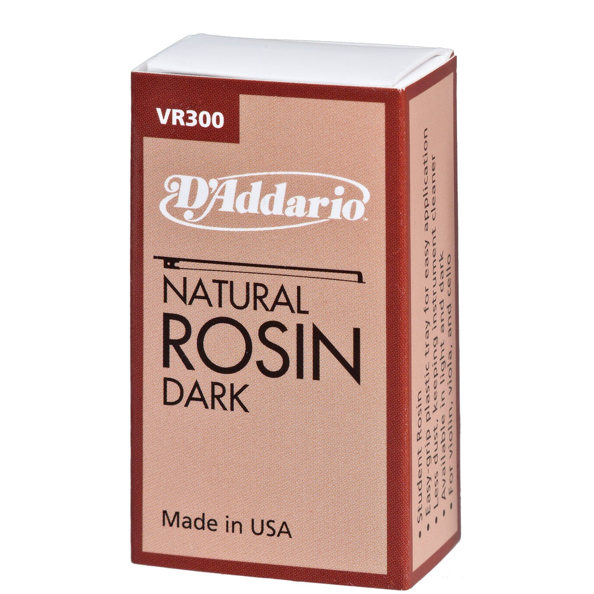 DAddario VR300 Natural Rosin, Dark