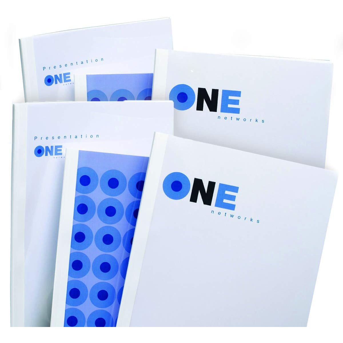 GBC ThermaBind Thermal PVC Binding Cover 20mm, A4 (Pack of 50, White)