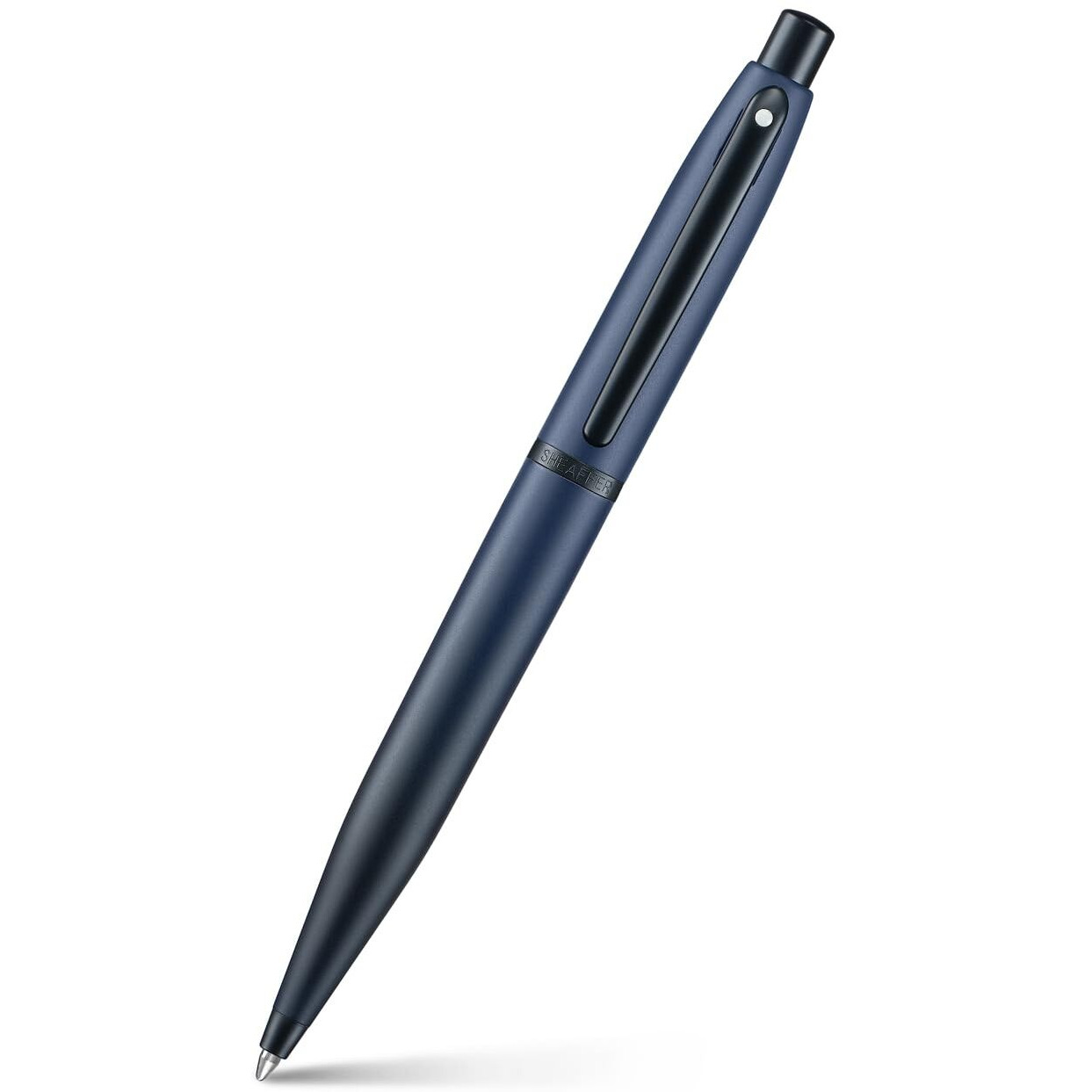 Sheaffer VFM Ballpoint Pen | E9429 Matt Blue with Black Trims | Premium Ballpoint Pen