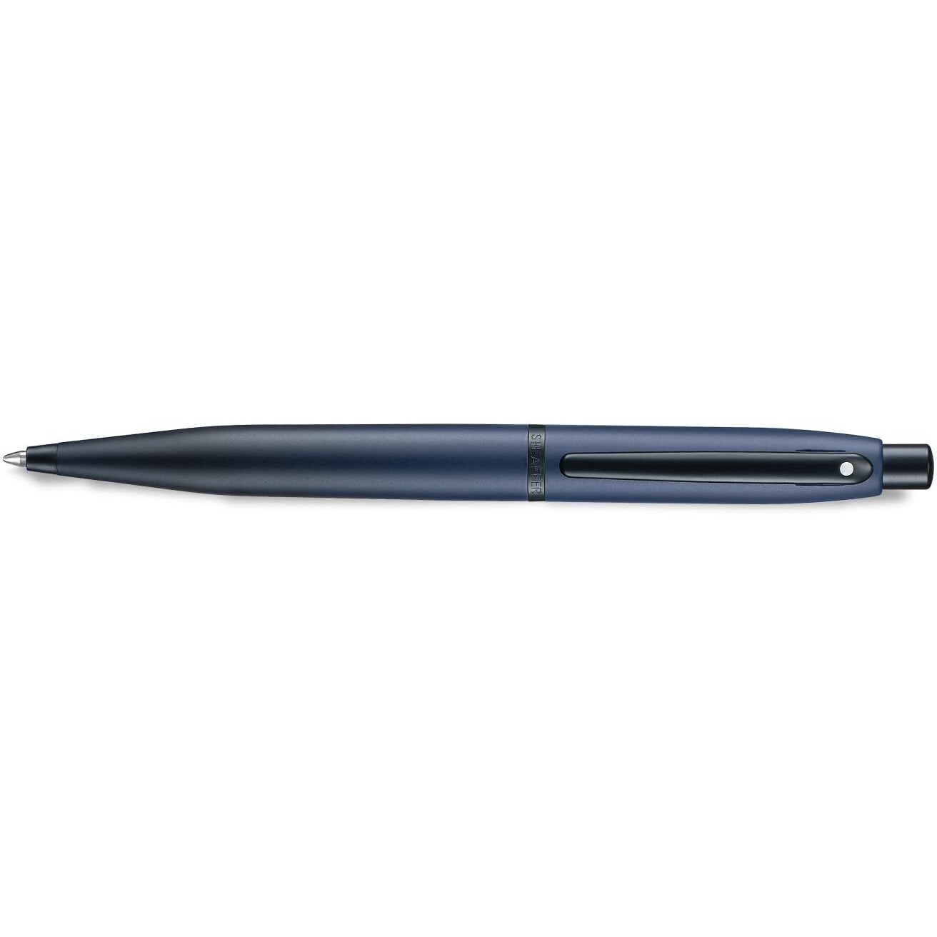 Sheaffer VFM Ballpoint Pen | E9429 Matt Blue with Black Trims | Premium Ballpoint Pen