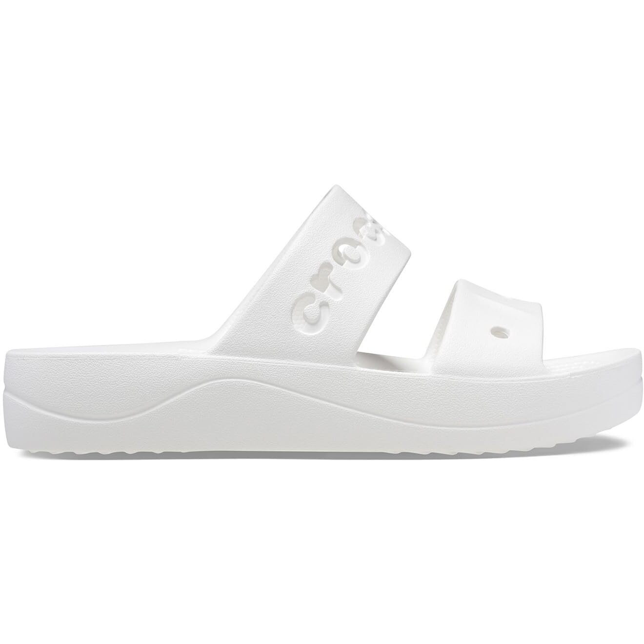 Crocs Baya White Sandal-(208188-100)-7 UK Women (W9)