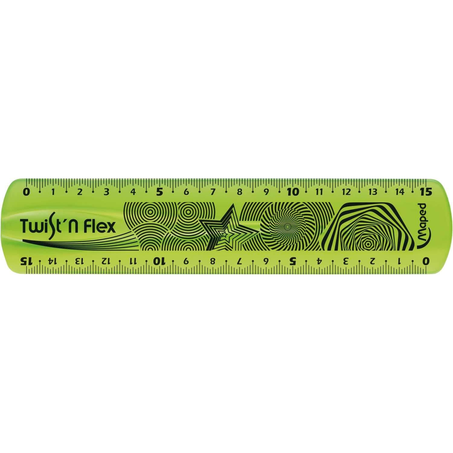 Maped Twist and Flex 15 Cm Ruler