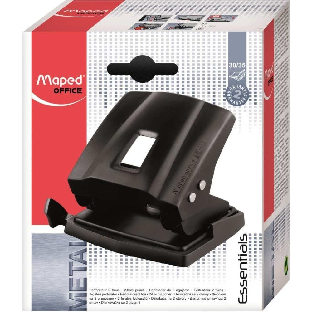 Maped Punch Essentials Metal L 30/35S 2 Holes X1 Box