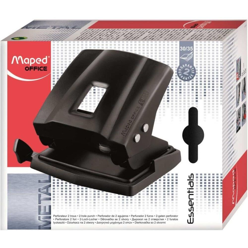 Maped Punch Essentials Metal L 30/35S 2 Holes X1 Box