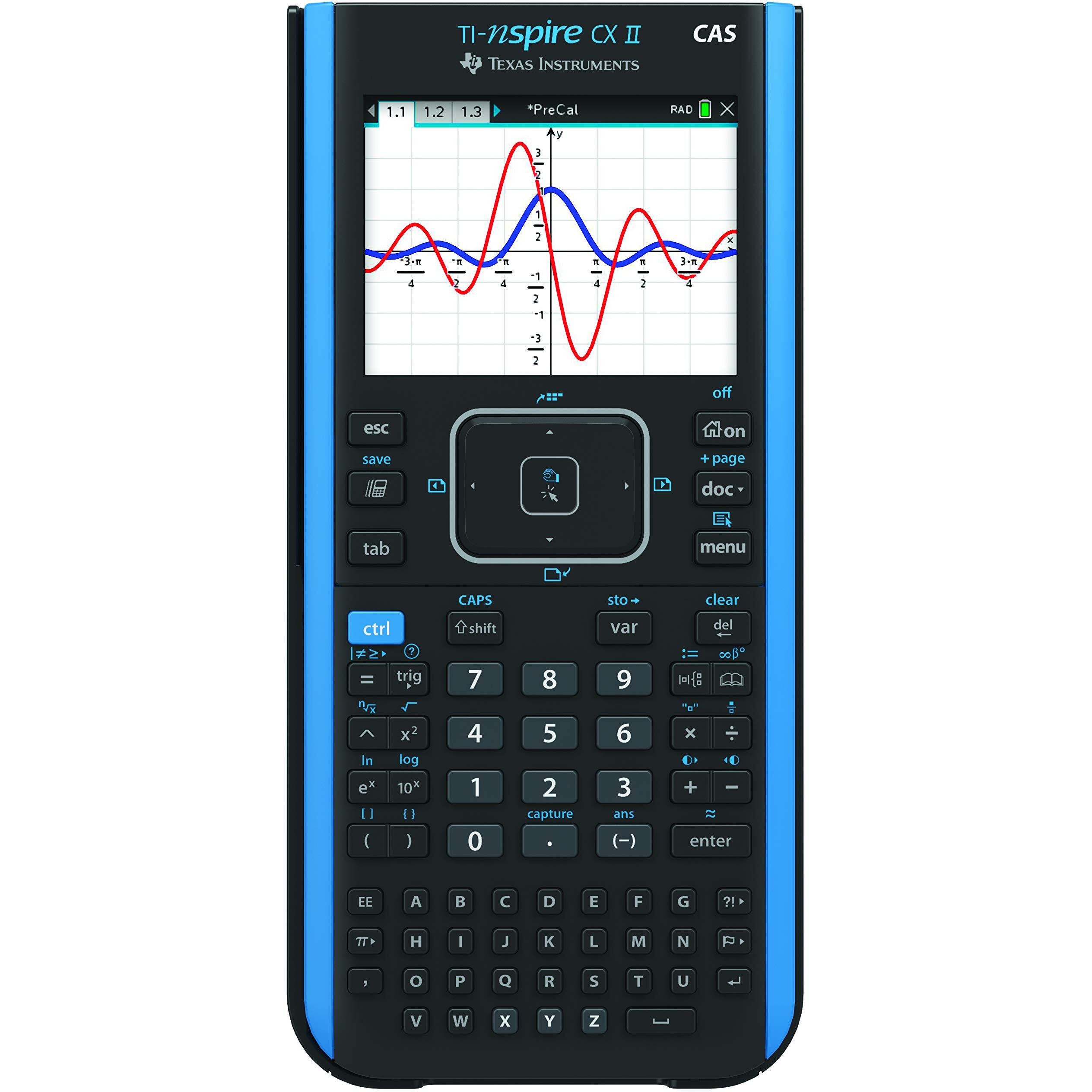 TEXAS INSTRUMENTS TI-Nspire CX II CAS Graphing Calculator