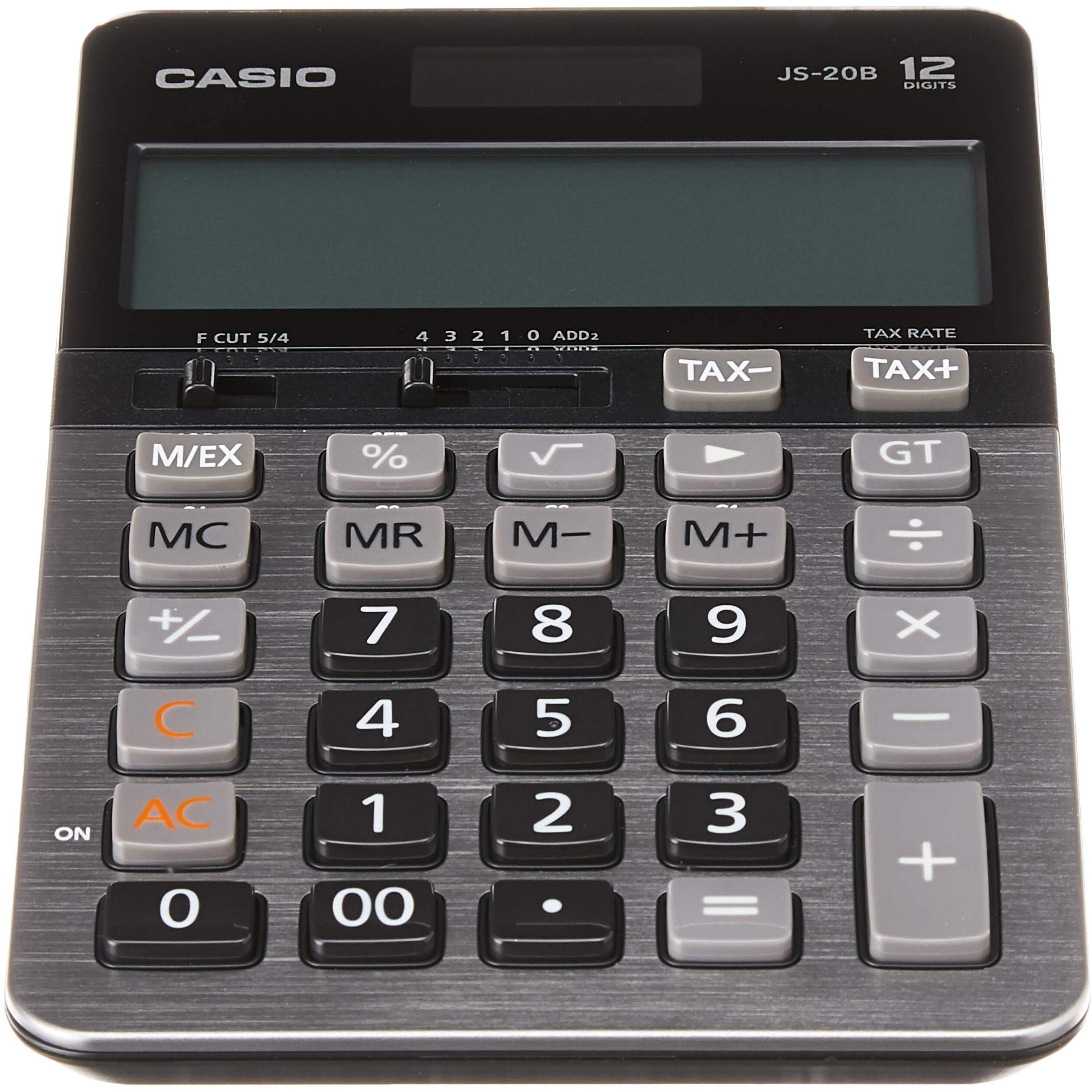 Casio JS-20B Heavy Duty Desktop Calculator