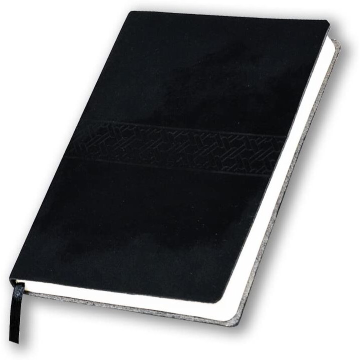 COI Black A5 Faux Leather Vintage Organiser Business Diary