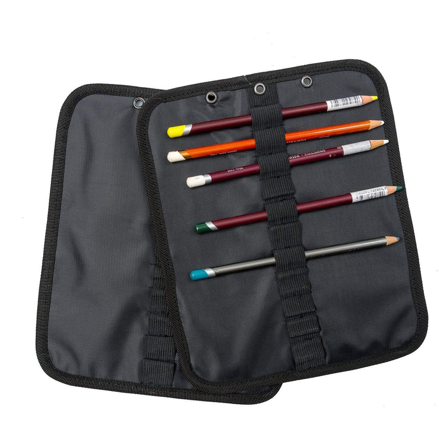 Derwent Carry-All Pencils Leaves/Holders for Storage, Canvas Bag, 44 Pencil Capacity, 2-PACK (2302141)