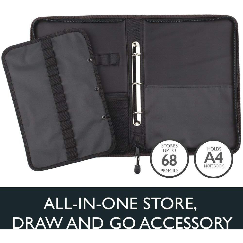 Derwent Carry-All A4 Folio (Brown)