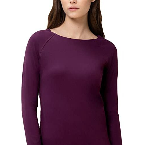 Triumph Women's Solid Regular Fit T-Shirt (10213433_Maroon XS)