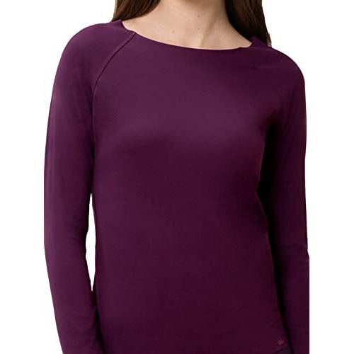Triumph Women's Solid Regular Fit T-Shirt (10213433_Maroon XS)