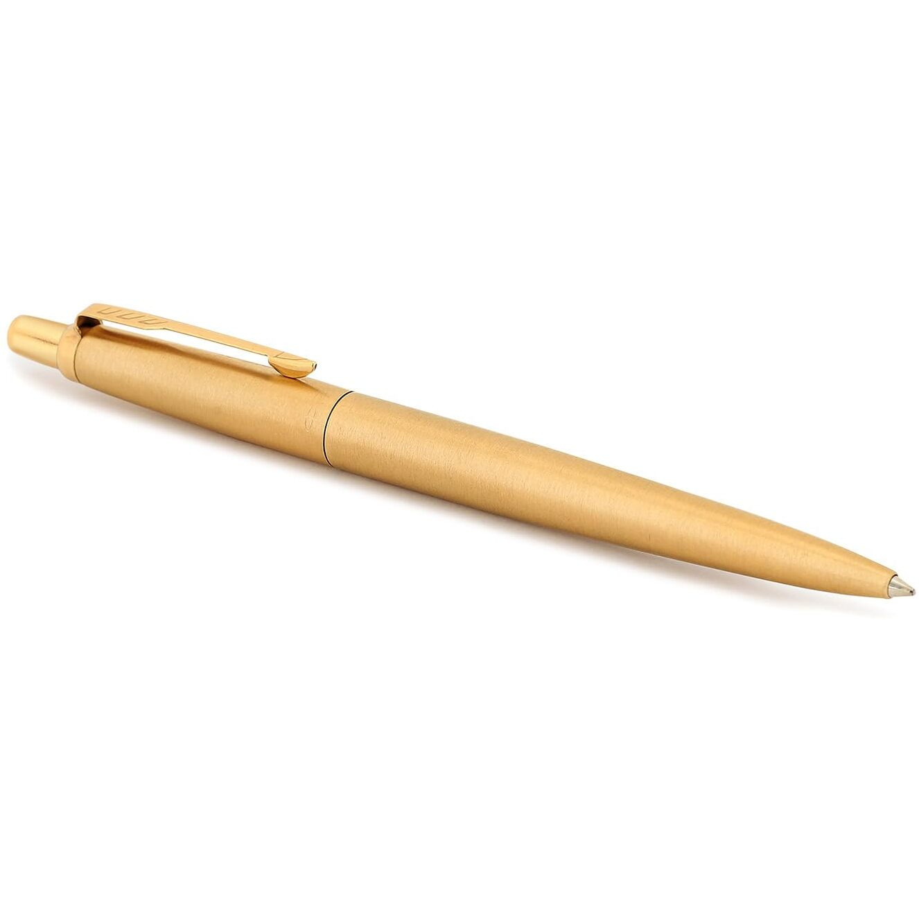 Parker Jotter Gold Ball Pen| Ink Color  Blue | Perfect For Gifting Purpose | Elite Pen For Corporate Purposes